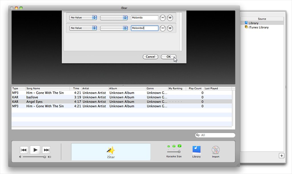 Istar karaoke 1.5.5 download for mac